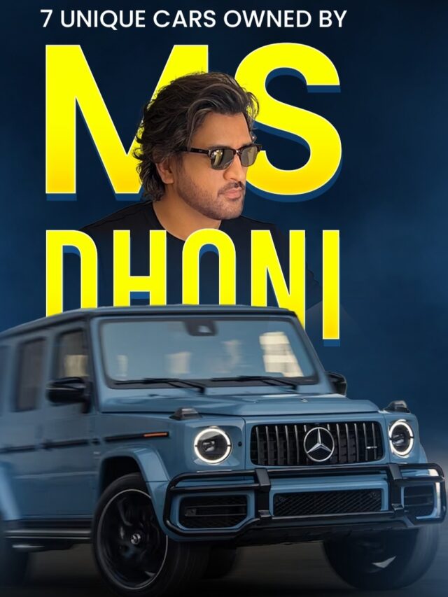 MS DHONI CAR